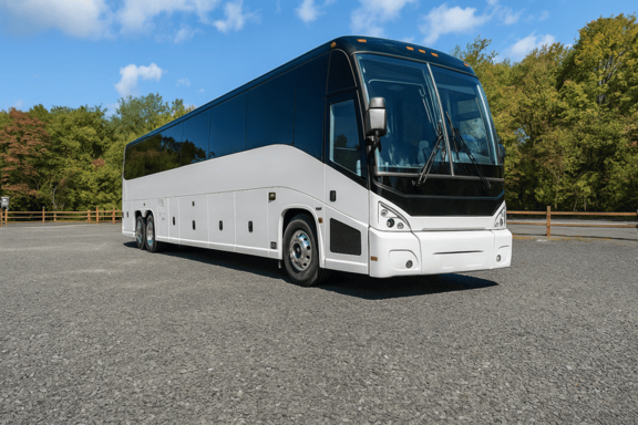 Port St Lucie Coach Bus Service 56 Passenger Charter Bus