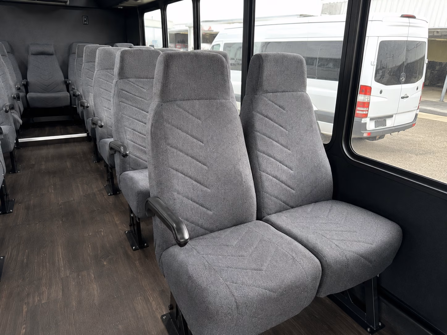 port st lucie 15 passenger minibus inside