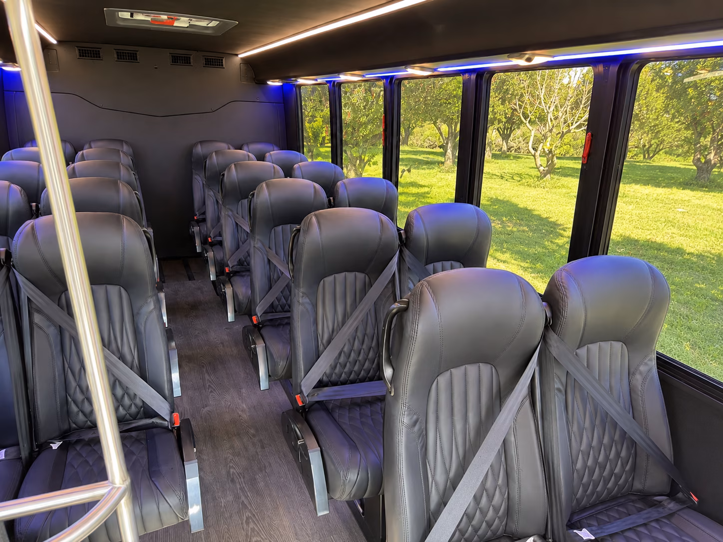 port st lucie 15 passenger minibus interior