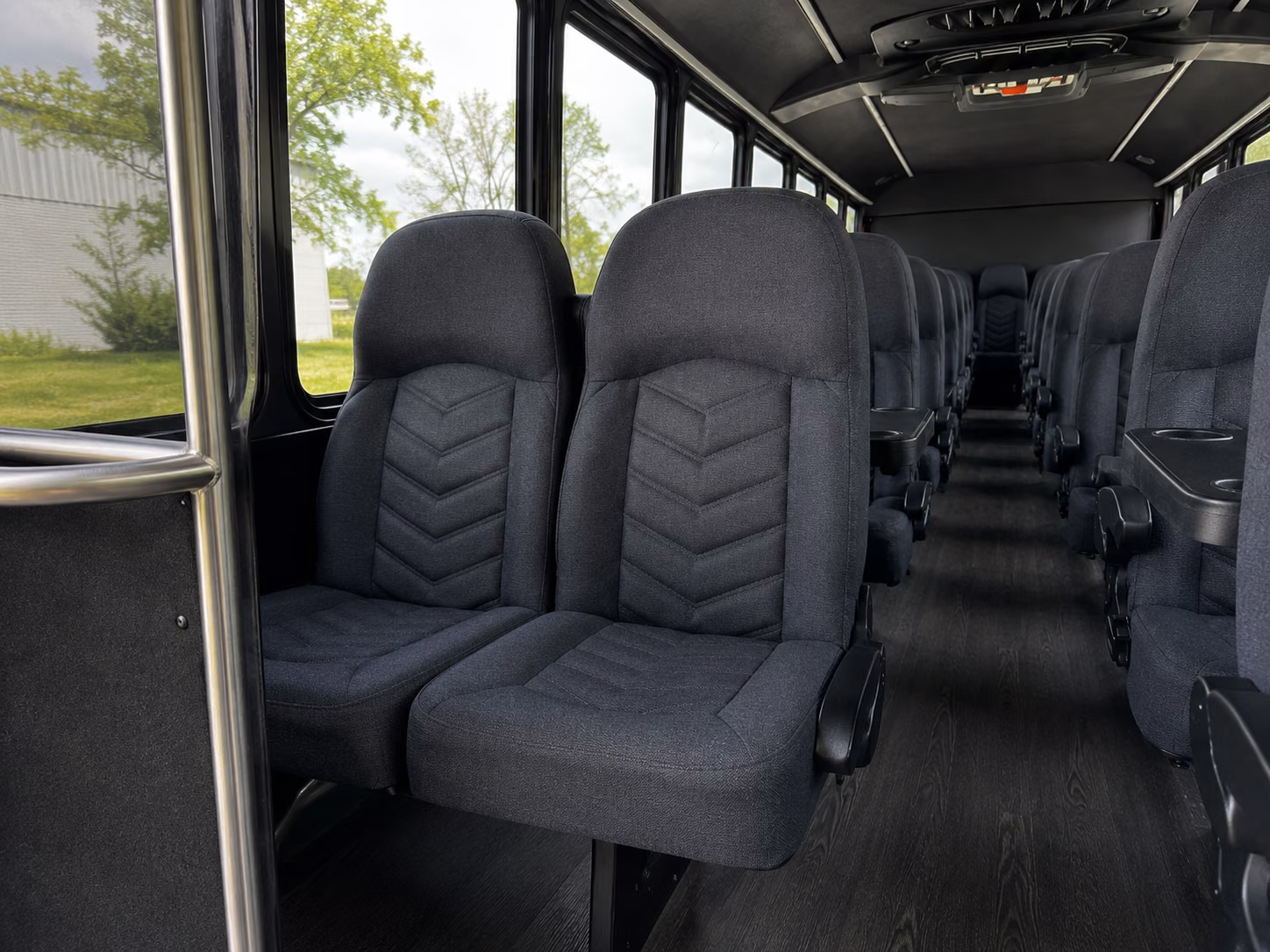 port st lucie 18 passenger minibus inside