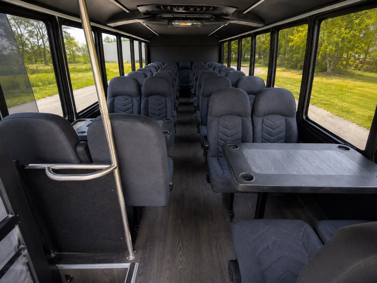 port st lucie 20 passenger minibus inside