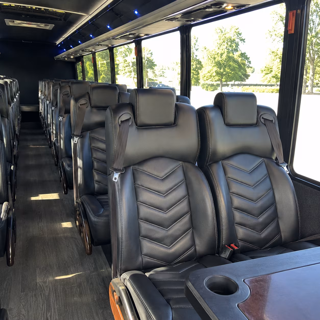 port st lucie 30 passenger minibus inside