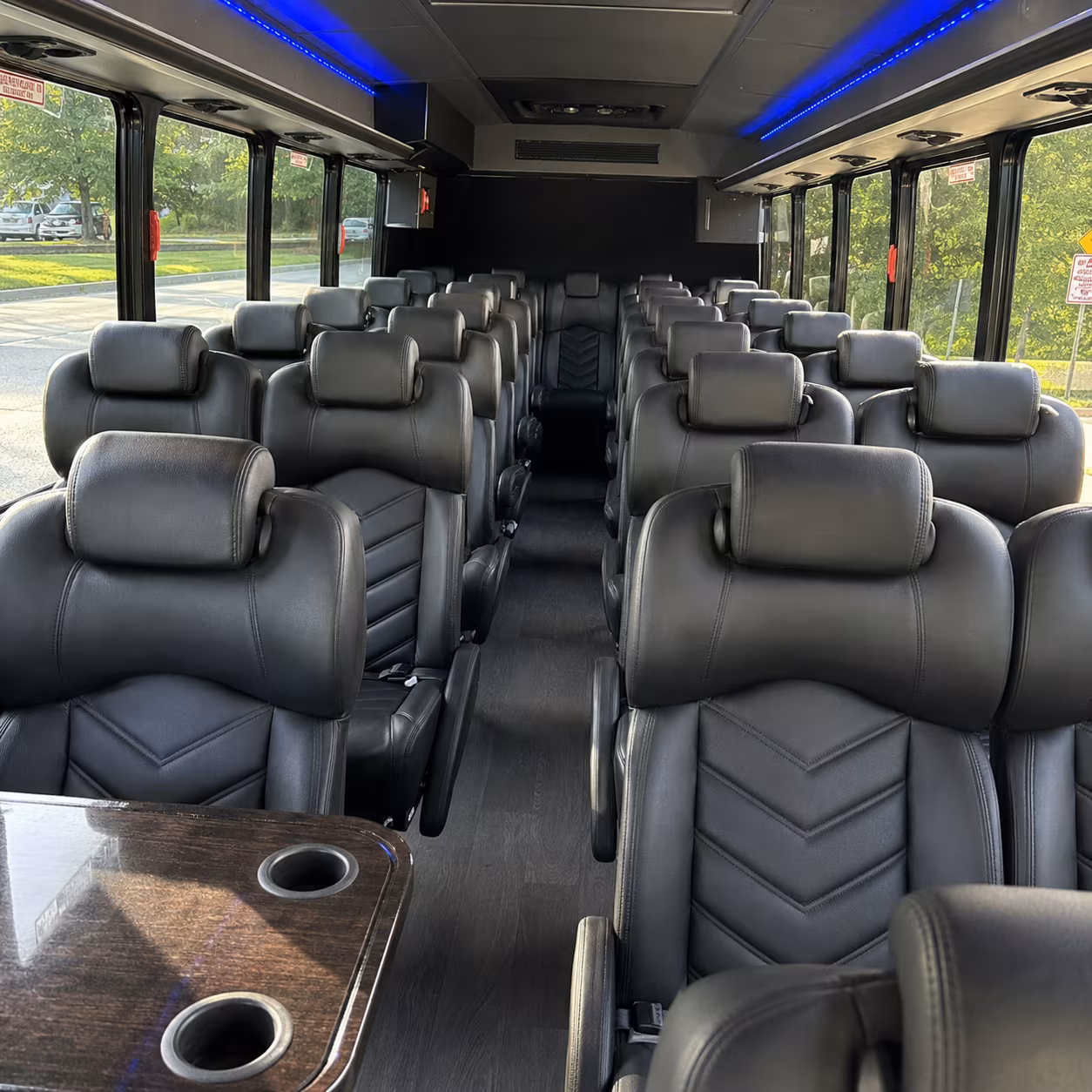 port st lucie 30 passenger minibus interior